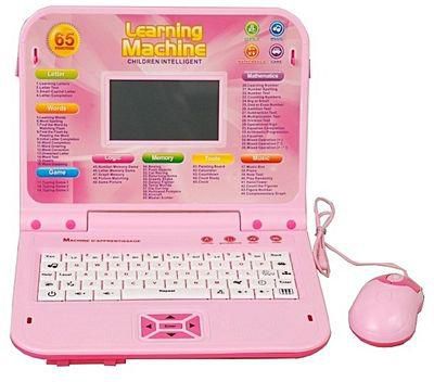 Learning Machine-Kids Laptop-Pink-Mouse