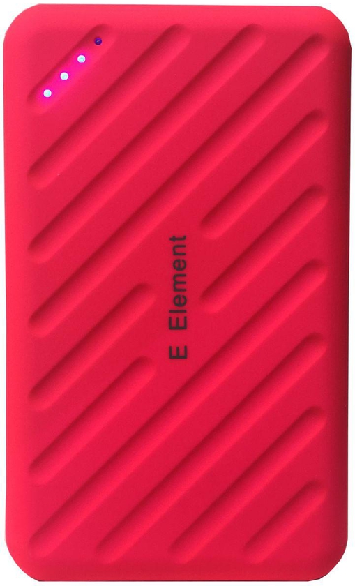 E Element Power Bank A2 12000mAh With One USB Output Built-in Battery - Pink