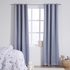 Pan Home Dextor Blackout Curtain Pair 135X240X0 Blue