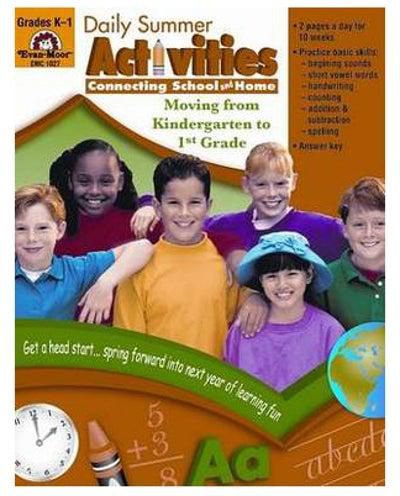 Daily Summer Activities Moving From K To 1st Grade - غلاف ورقي عادي اللغة الإنجليزية by Jo Ellen Moore - 15/01/2000