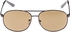 Guess Aviator Sunglasses for Men - Brown Lens, GUF-108 BRN-1 - 60-14-135