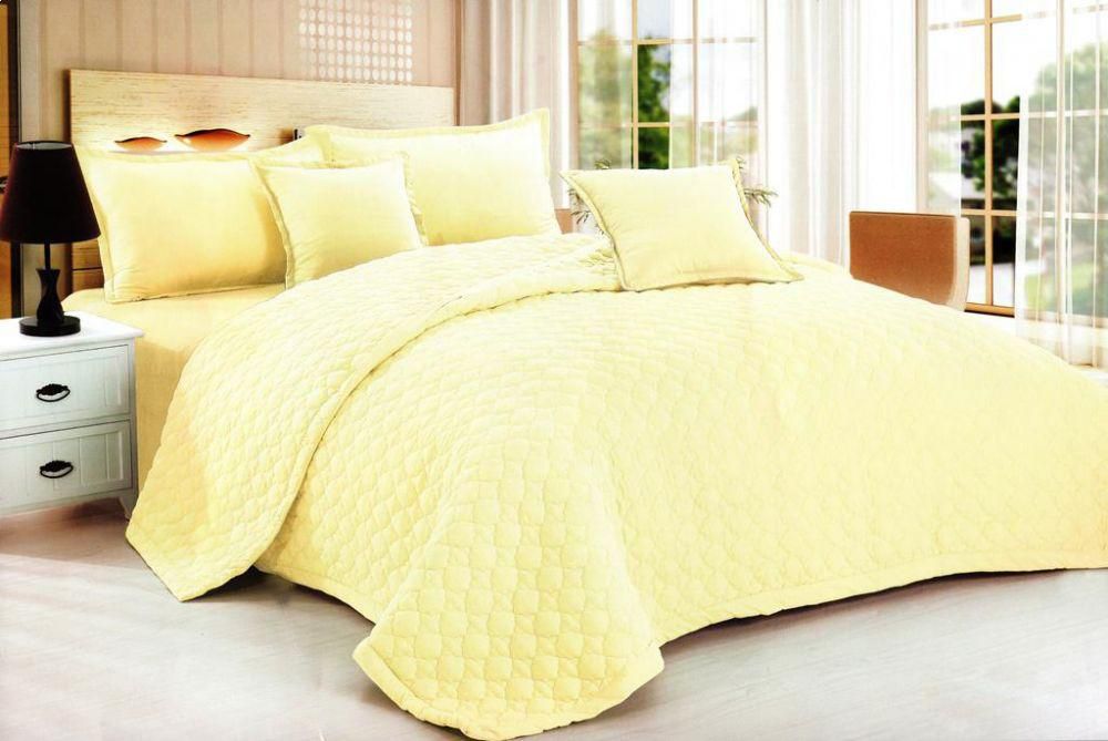 Compressed Comforter Two-Sided Set 6 Pieces By Hours, King Size, Hrs-5, Off White, Cotton