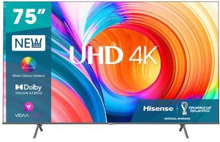 75" UHD 4K Smart TV 75 A7K