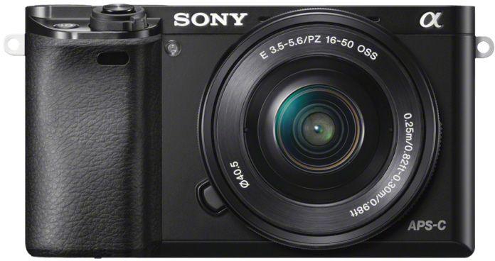 Sony Alpha a6000 Mirrorless Digital Camera - 24 MP, 16-50mm Lens, Black