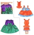 12 Sets Baby Doll Clothes Dresses Clothing Outfits With Hat Fits For 10 Inch 11 Inch Baby Dolls 12" Baby Doll And Other Similar Sized Dolls