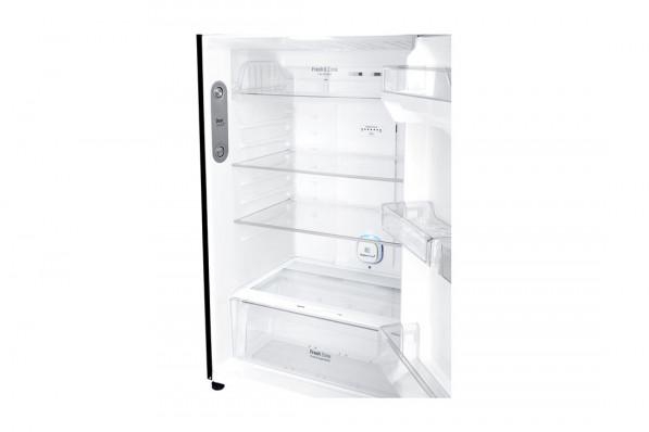 LG GN-C702SGGU Refrigerator, Top Mount Freezer, 506L - Black