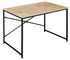 Desk, 120 cm, Beige / Black - H01147
