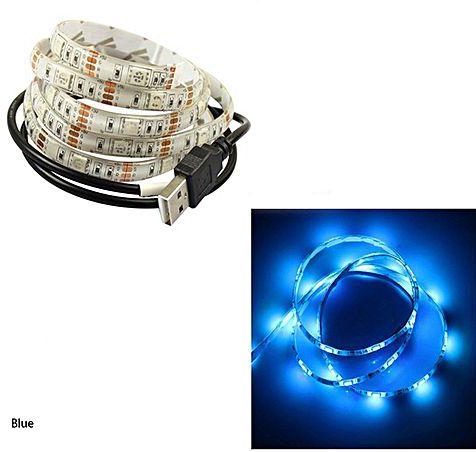 Universal Hequeen LED Strip Tape TV Background Lighting DIY Decorative Lamp 1M USB Power Supply Camping Lights Bicycle Lights