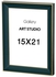Photo Frame, Wall & Tabletop 15x21CM 6 Pieces Green