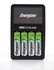 Energizer Recharge Value Charger with 4 AA NiMH Rechargeable Batteries Included