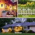 Solar Lamps Solar Wall Lights Outdoor, Wireless Dusk To Dawn Porch Lights