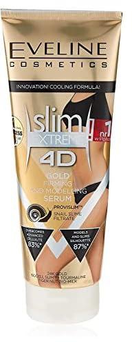 Eveline Slim Extreme 4D Slimming And Shaping Gold Serum Anti Cellulite, 250Ml