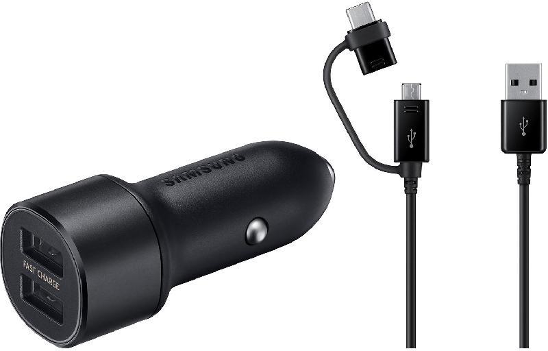Samsung Car Charger With Combo Cable