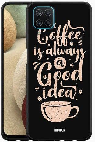Protective Case Cover For Samsung Galaxy A12/M12 Coffee Is Always