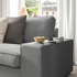 KIVIK 3-seat sofa with chaise longue - Tibbleby beige/grey