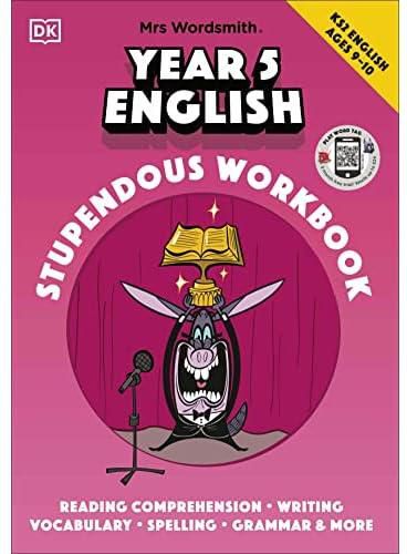 Mrs Wordsmith Year 5 English Stupendous Workbook, Ages 9–10 (Key Stage 2): with 3 months free access to Word Tag, Mrs Wordsmith's fun-packed, vocabulary-boosting app!