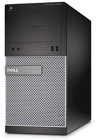 Dell Optiplex 3020MT Mini Tower Intel Core i3 4GB RAM, 500GB HDD, Microsoft Windows 10 Pro Desktop (Black)