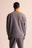 Defacto Man Oversize Fit Knitted Sweat Shirt