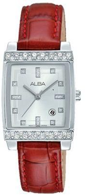 Alba Watch For Women - Casual Leather Band - AH7H71X