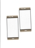 Generic Set of 2 Screen Protector for Huawei P9 Plus - Gold