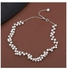 S925 Sterling Silver Crystal Studded Pendant Necklace