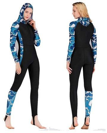 Ultra Stretch Full Body Front Zip Diving Suit M