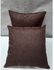 Classic Plain Throw Pillow Brown 2in1