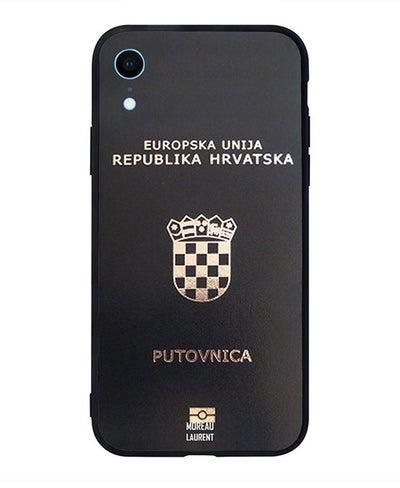 Skin Case Cover -for Apple iPhone XR Croatia Passport Croatia Passport