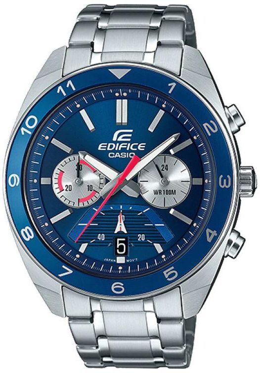 Casio EFV-590D-2A Standard Chronograph Stainless Steel Men's Watch