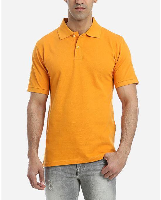 Andora Polo T-Shirt Regular Fit - Dark Yellow