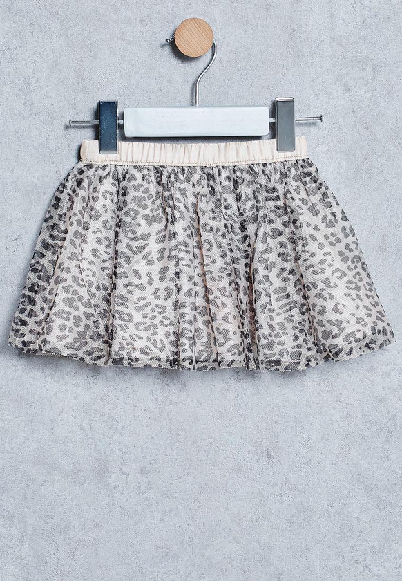 Infant Leopard Print Skirt