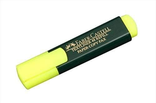 Faber Castell Textliner Highlighter Yellow Pack of 12 Pieces