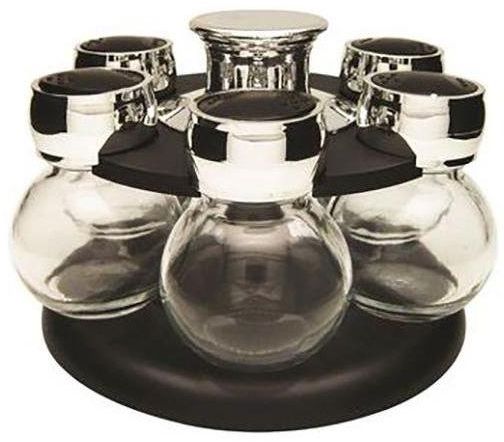 Set Of 8 Pieces Spices ,Clear