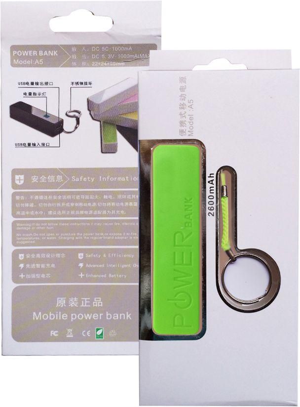Traveling Power bank charger with 2600 mah capacity for iphone Samsung Nokia Sony HTC LG Lenovo GP66