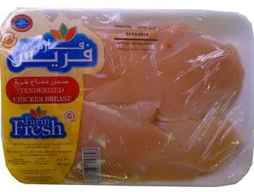 Farm Fresh Tenderised Chicken Breast - 450 g