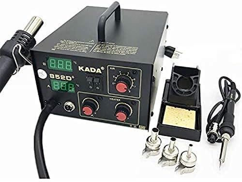 KADA 852D+ Brushless Fan Hot Air Gun Smd Rework Soldering Desoldering Station