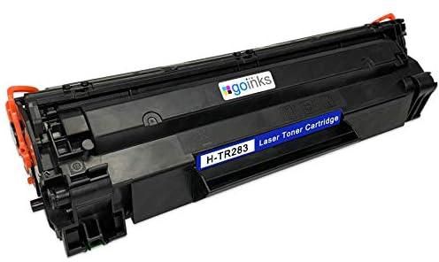 Go Inks® 1 Black Laser Toner Cartridge to replace HP CF283A Compatible/non-OEM for HP Laserjet Pro Printers