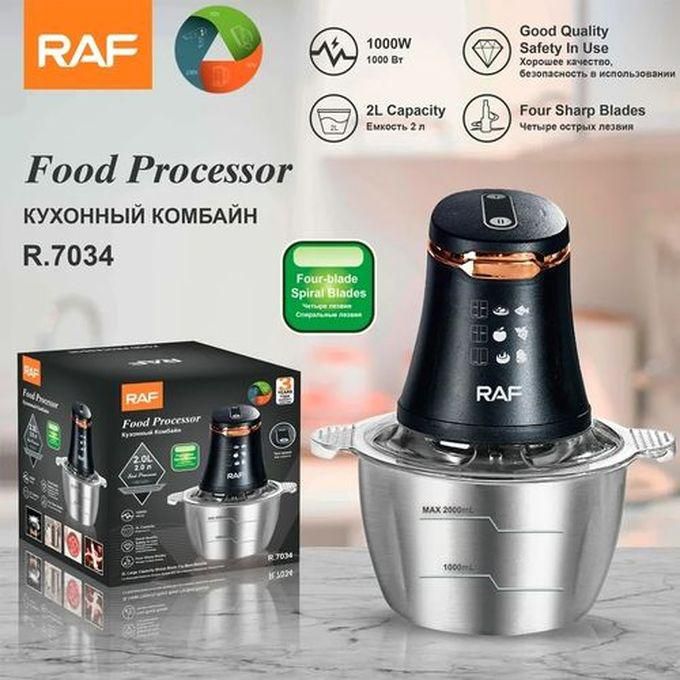 RAF Electric Food Chopper And Processor For Meat, Vegetables,Fruits And Nuts