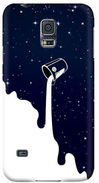 Stylizedd Samsung Galaxy S5 Premium Slim Snap case cover Gloss Finish - Milky Way