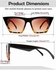 Vintage Square Cat Eye Sunglasses Women Trendy Retro Sunglasses