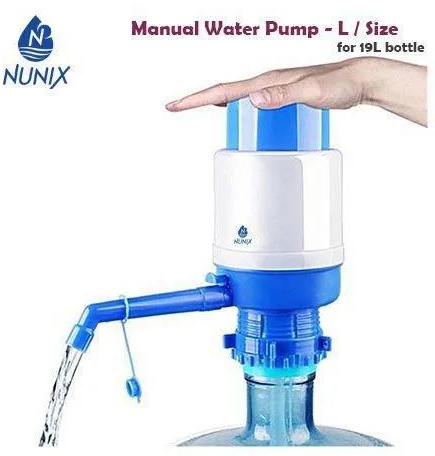 Nunix Manual Hand Press Water Pump Large Size For 19L Bottle Water