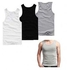 Fashion 100% Cotton Mens Fitted Vest (3Pcs) -
