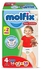 Molfix Maxi Baby Pants Diapers, 58 Pieces - Size 4