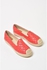 Women's Casual Espadrilles Red