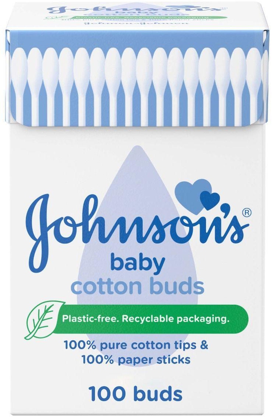 Johnson'S, Baby Cotton Buds - 100 Pcs