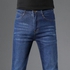 Trendy Plain Men Quality Denim Jeans-Blue