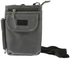 Nylon Cloth Pouch Bag w/ Strap & Buckle for iPhone Samsung Sony HTC, Size 17 x 12cm - Grey