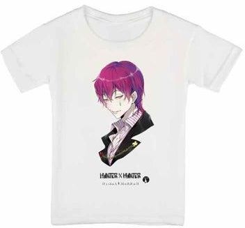 Anime Hunter X Printed T-Shirt White/Purple/Black