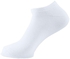 Sam Socks Set Of 6 Ankle Plain Socks Men Black -White