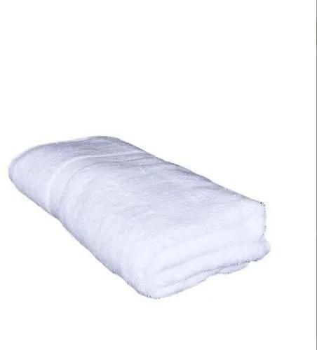 White Cotton Body Bathing Towel